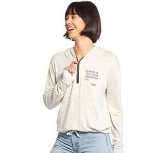 Good hYOUman Hillary Half Zip Hoodie